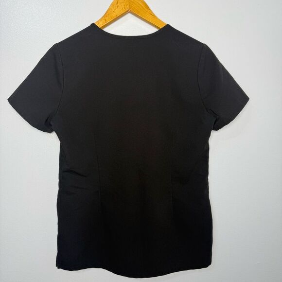 Figs Casma Top and Livingston High Waist Pants Set Black |  XS - Picture 4 of 8